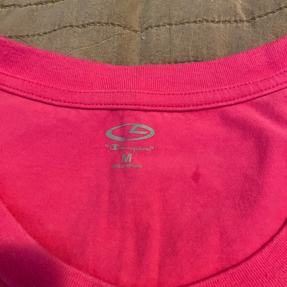 Champion Pink Fitted Long Sleeve Top - Picture 2 of 3